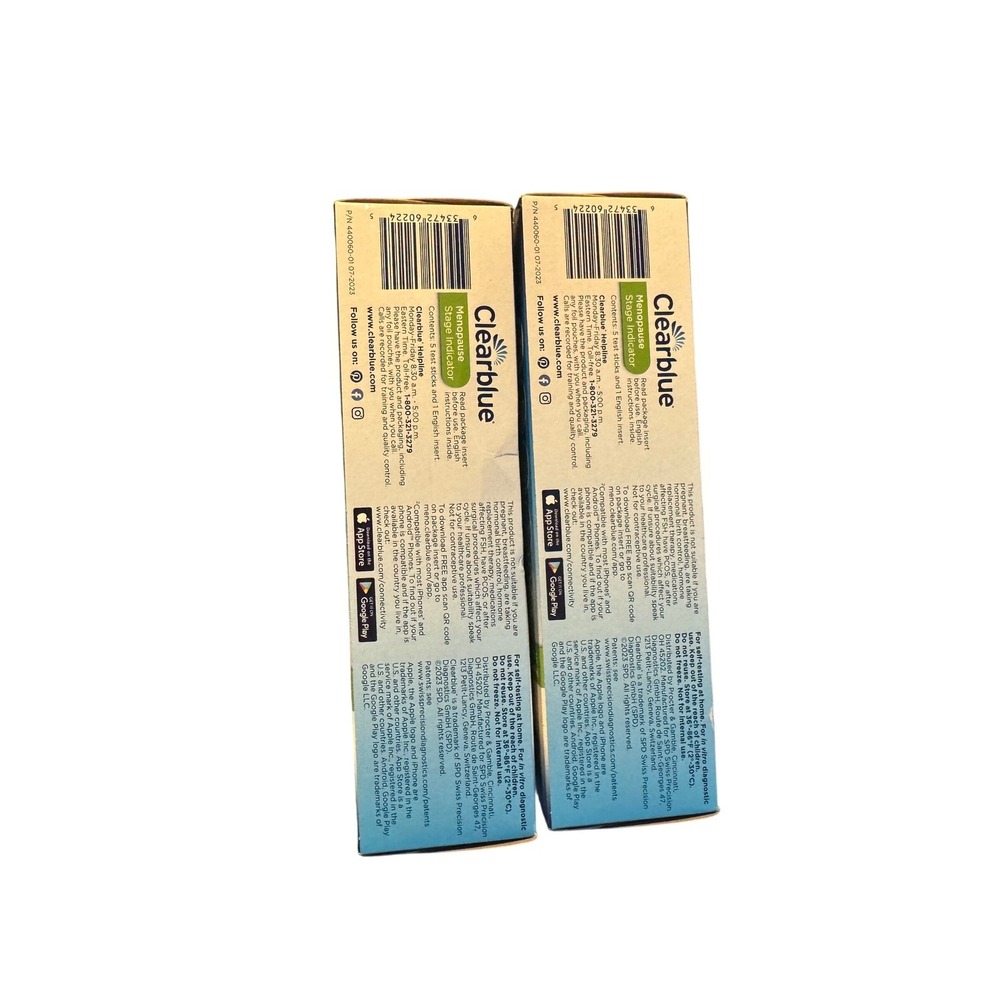 2 box 10 test sticks total Clearblue Menopause Stage Indicator New Exp 05/2026 - Picture 4 of 5